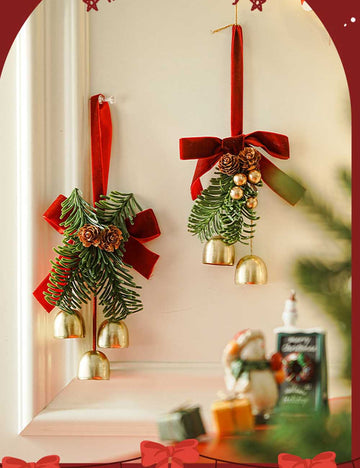 Funny Jingle Bell Christmas Tree Hanging Ornament DP25G772