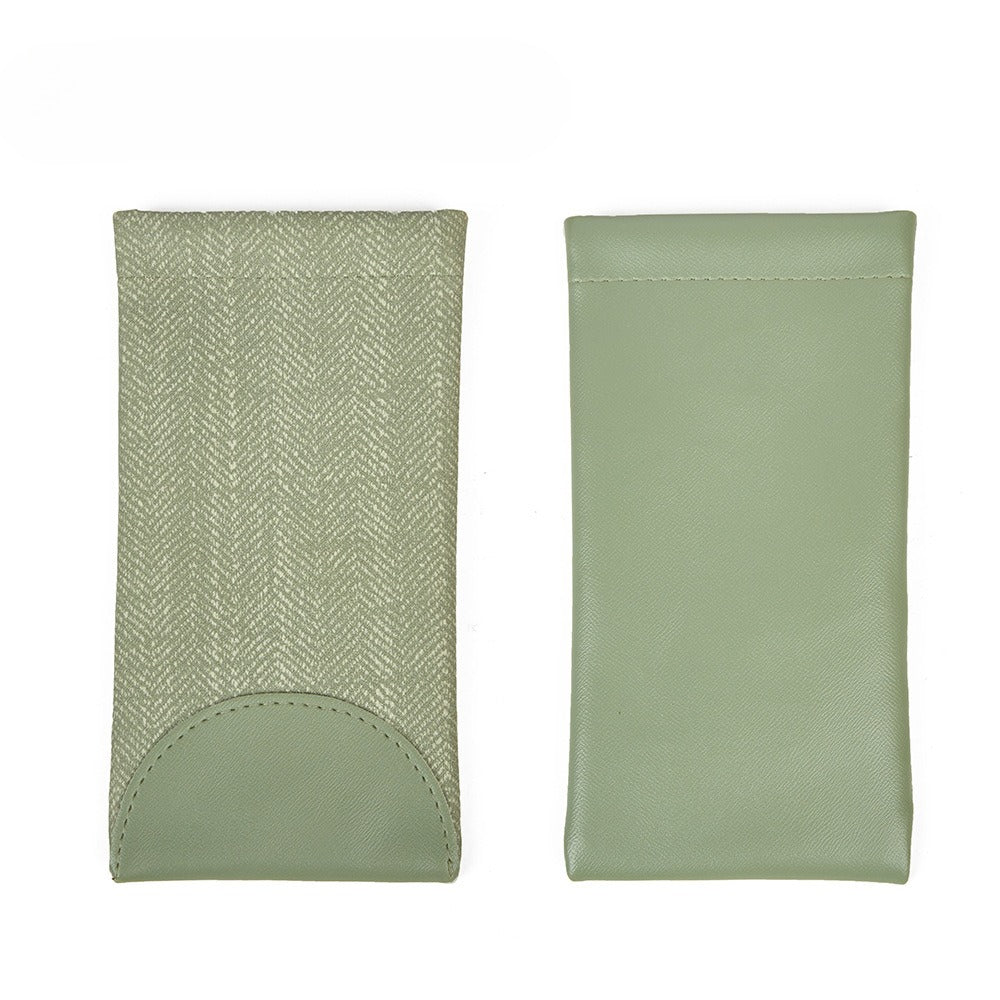 Soft Leather Sunglasses Case - DippedShop Wholesale - #4867