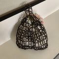 Wooden Beaded Tote Bag - DippedShop Wholesale - #9571