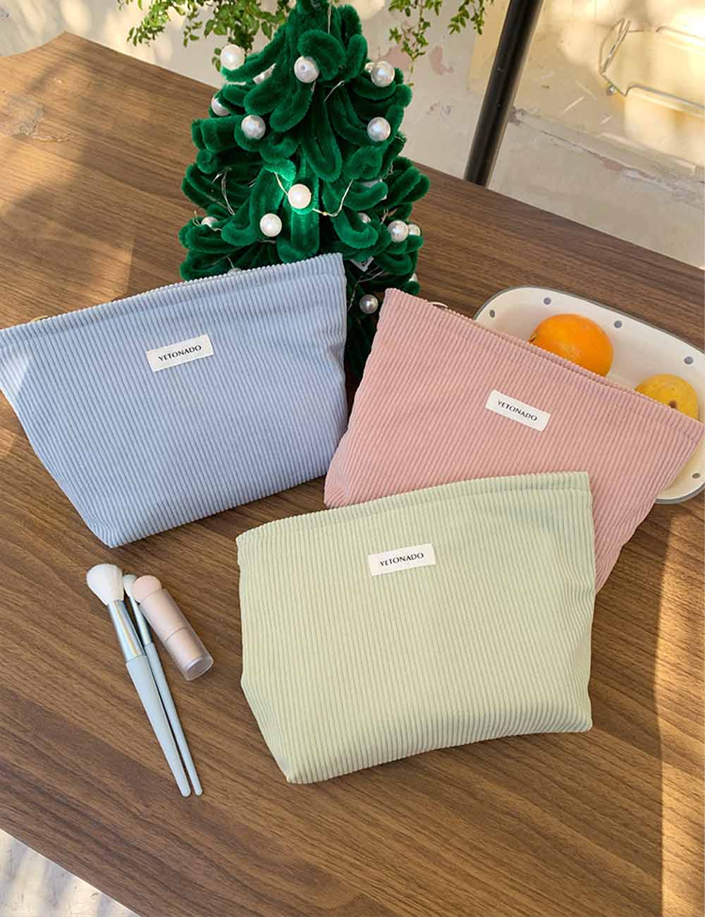 Corduroy Storage Bag - DippedShop Wholesale - #2483