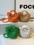 Hand-Woven Bucket Bag - DippedShop Wholesale - #7475