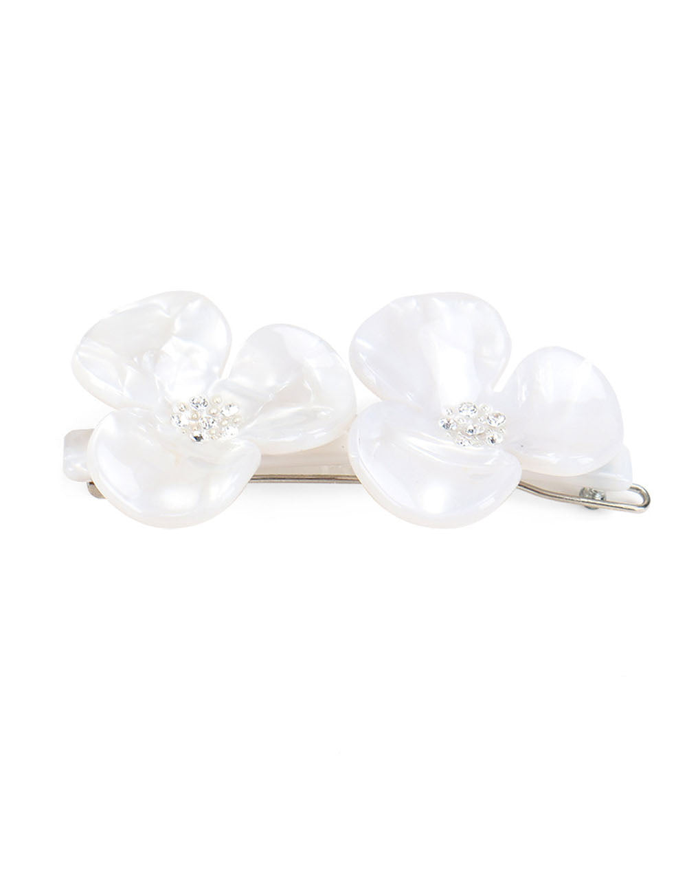 Elegant Flower Crystal Hair Clip - DippedShop Wholesale - #3747