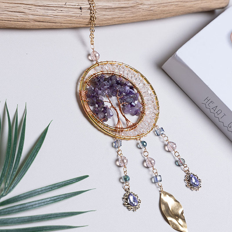 Leaf Crystal Suncatcher - DippedShop Wholesale - #5843
