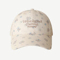 Cute Flower Print Embroidery Outdoor Baseball Cap MK2BW6W6HAT82