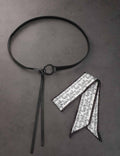 Punk Leather Paisley Belt - DippedShop Wholesale - #3379