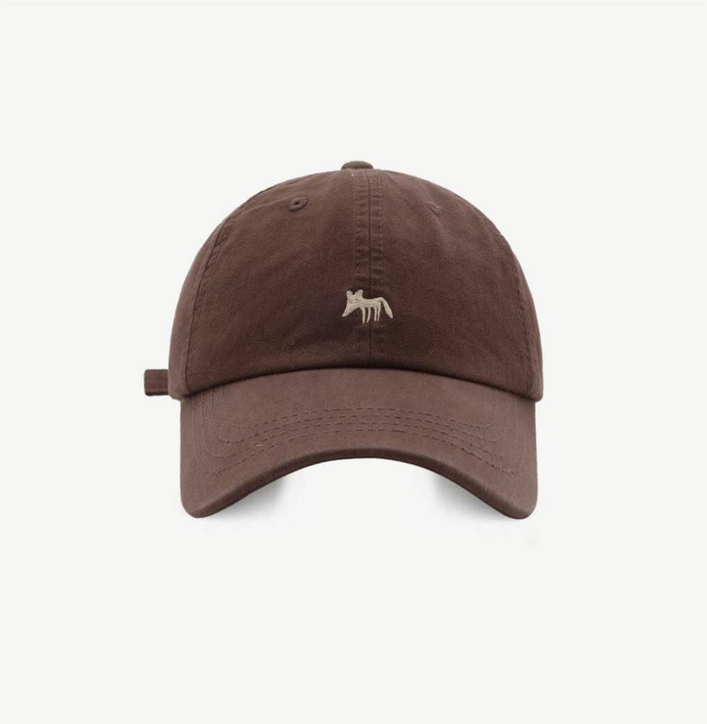 Cute Fox Embroidered Baseball Caps DPJBC0210