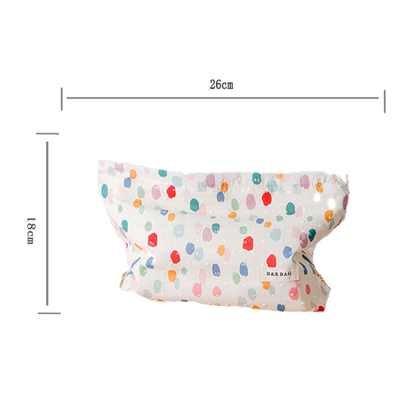 Cartoon Print Cosmetic Bag - DippedShop Wholesale - #6739