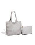 Vintage Woven Tote Bag - DippedShop Wholesale - #2339
