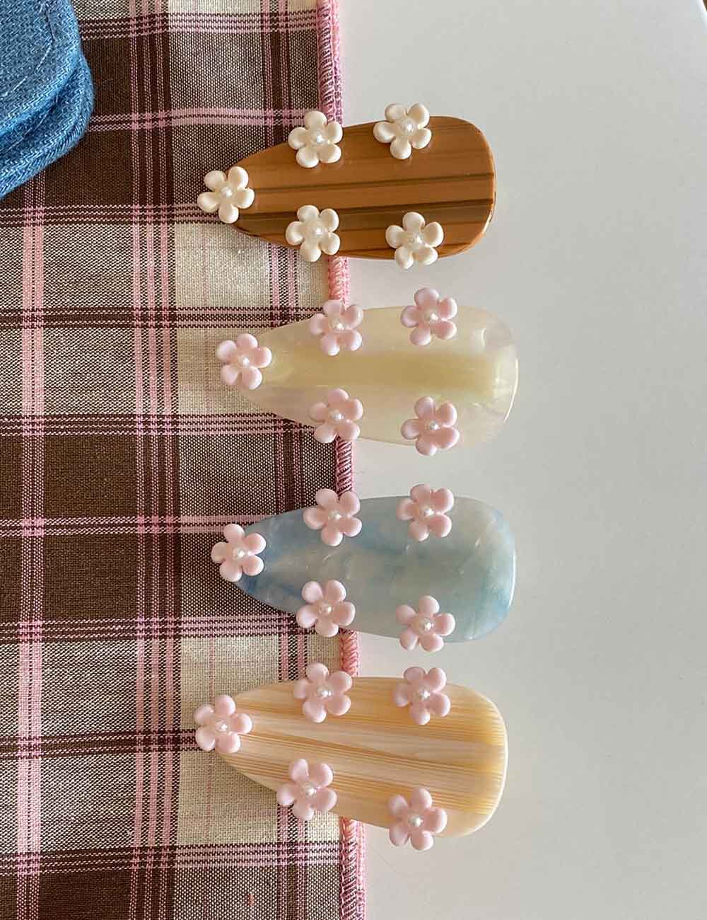 Cute Flower Barrette - DippedShop Wholesale - #0659
