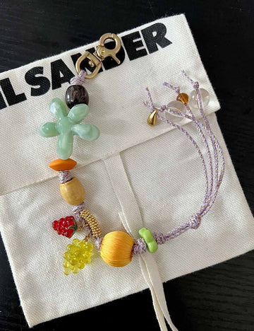 Handmade Flower Bead Bracelet - DippedShop Wholesale - #4019