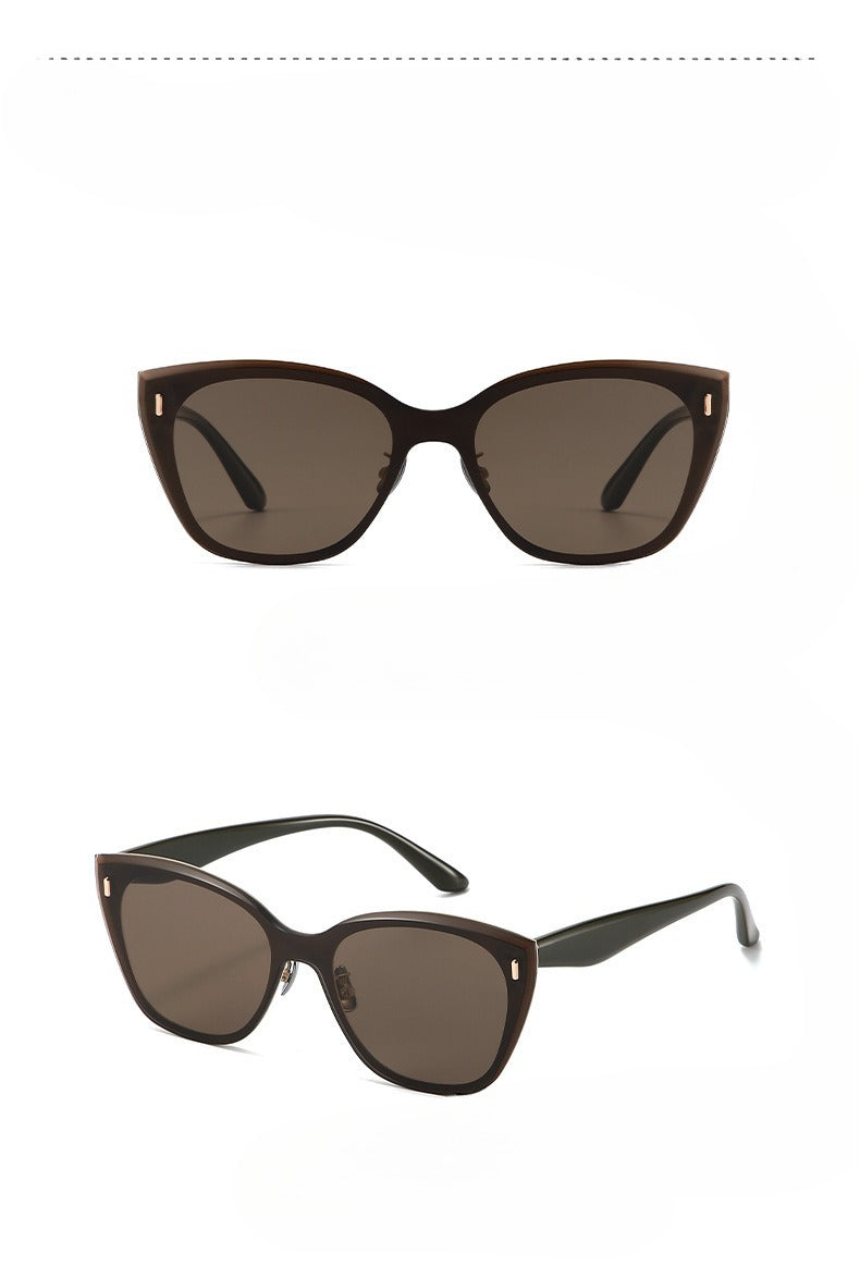 Cat Eye Frame Sunglasses - DippedShop Wholesale - #8227