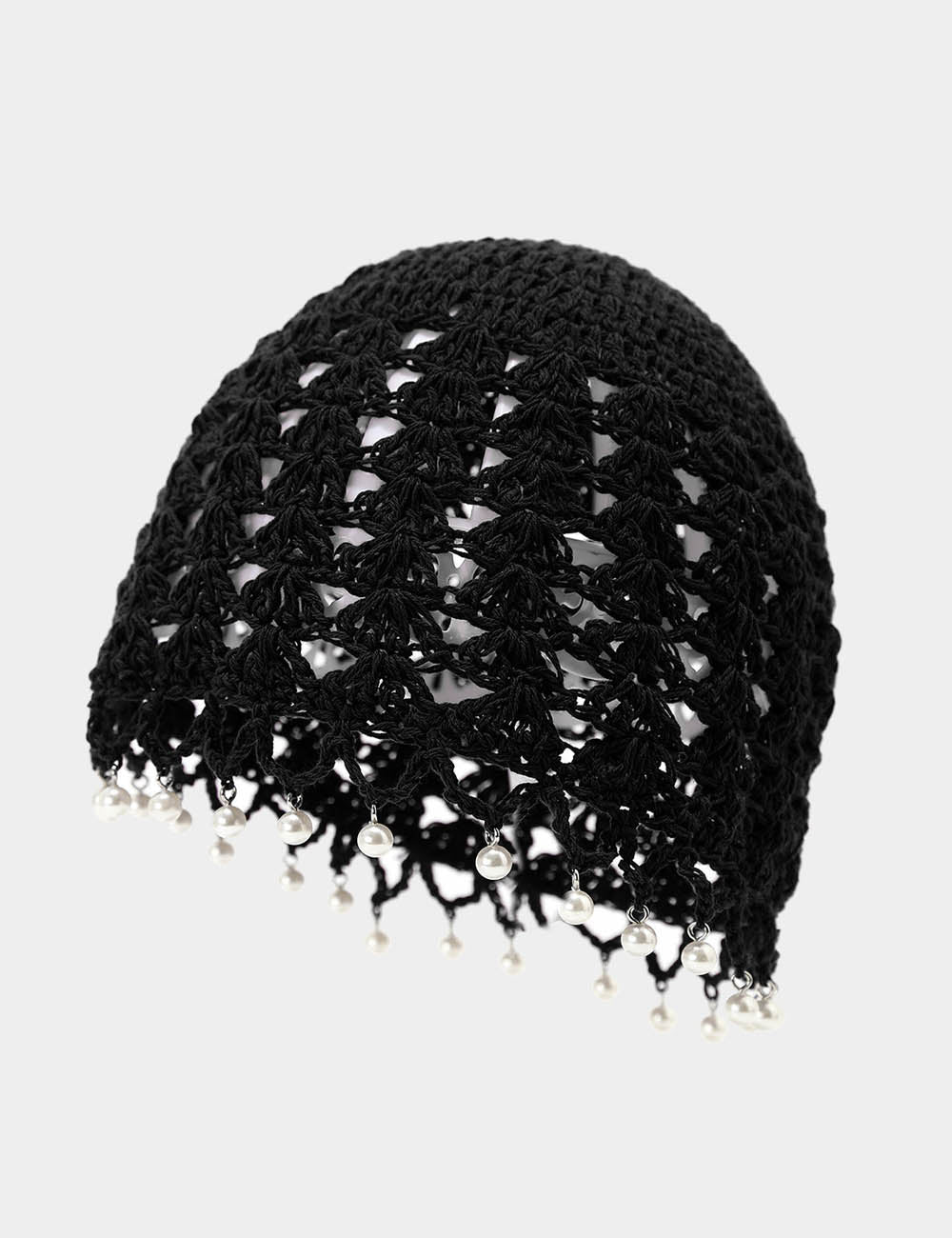 Vintage Pearl Tassel Hat - DippedShop Wholesale - #9731