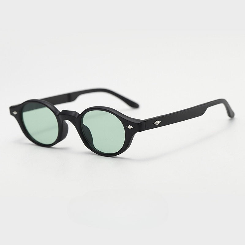 Retro Oval Frame Sunglasses - DippedShop Wholesale - #1299
