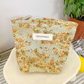 Fresh Embroidery Floral Large Capacity Makeup Bag MK2BW6W10BOB389