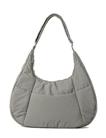 Casual Puffer Crescent Shoulder Crossbody Bag DP25G647