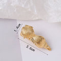 Cute Creative Gold Shell Duckbill Hair Clip MK2MBEP6W6HCP377