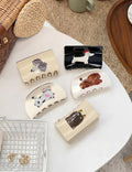 Cute Dog Patchwork Acetate Hair Claw MK2PPM6W6HCP340