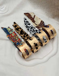 Trendy Gold Plated Leopard Pri - DippedShop Wholesale - #3123