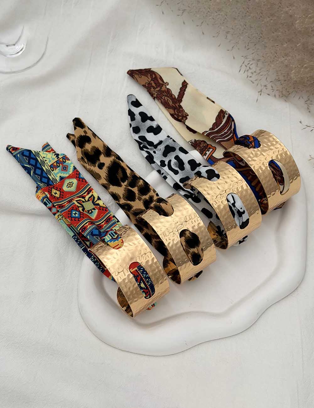 Trendy Gold Plated Leopard Pri - DippedShop Wholesale - #3123