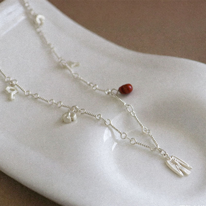 Silver Bird Pendant Choker - DippedShop Wholesale - #4707