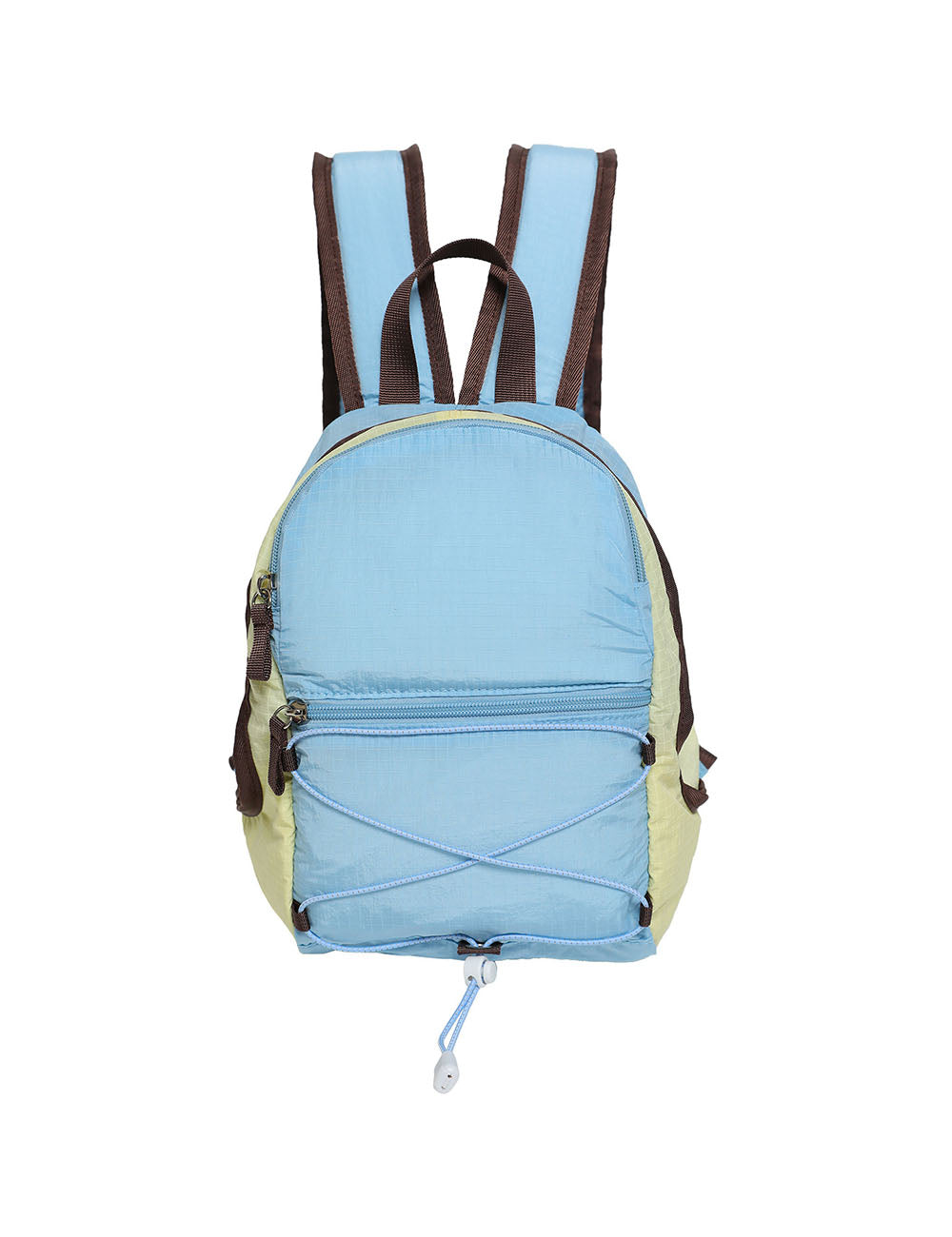 Color Block Simple Zipper Closure Mini Backpack DP25E929