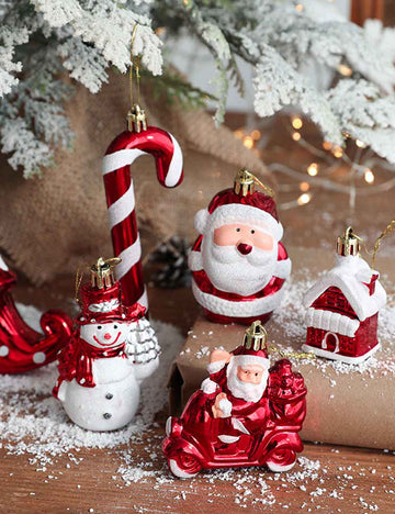 Cute Santa Claus Christmas Hanging Ornament DP25G775