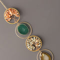 Agate Crystal Tree Suncatcher - DippedShop Wholesale - #6051