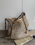 Vintage Beaded Tote Bag - DippedShop Wholesale - #2163