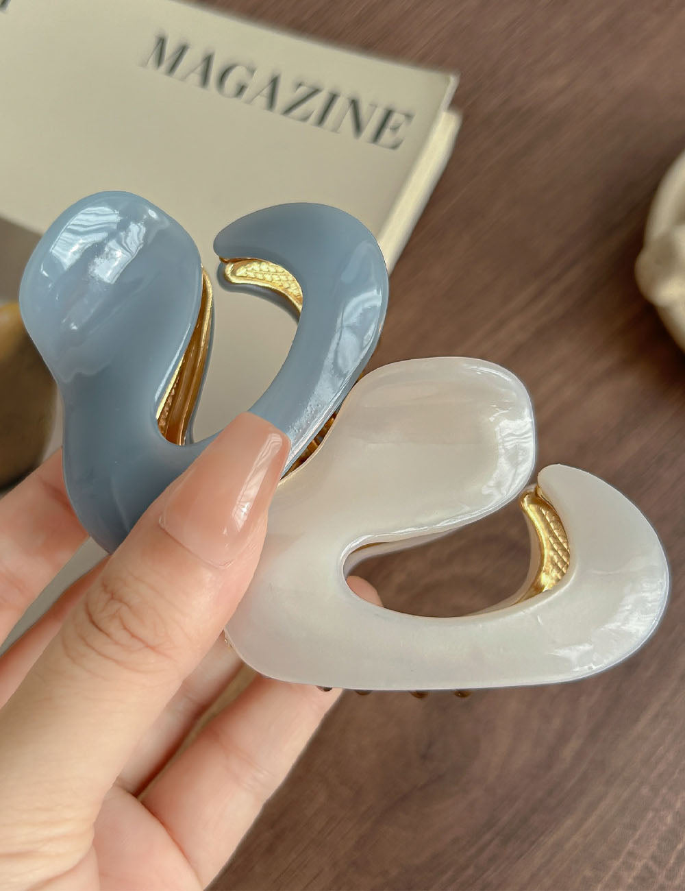 Elegant Irregular Hair Claw - DippedShop Wholesale - #8611