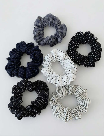 Polka Dot Hair Scrunchie - DippedShop Wholesale - #0387