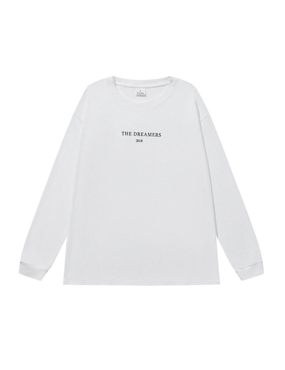 Letter Print Pullover T-Shirt - DippedShop Wholesale - #9123