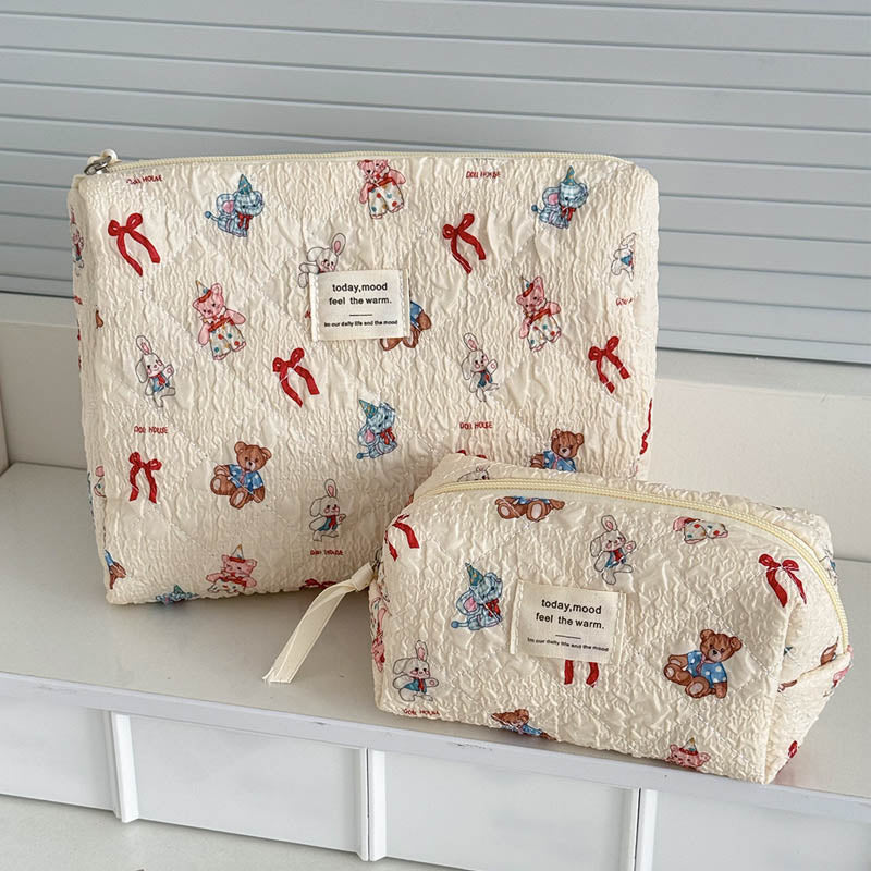 Animal Print Makeup Bag - DippedShop Wholesale - #3907