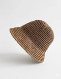 Minimalist Foldable Raffia Hat - DippedShop Wholesale - #0499