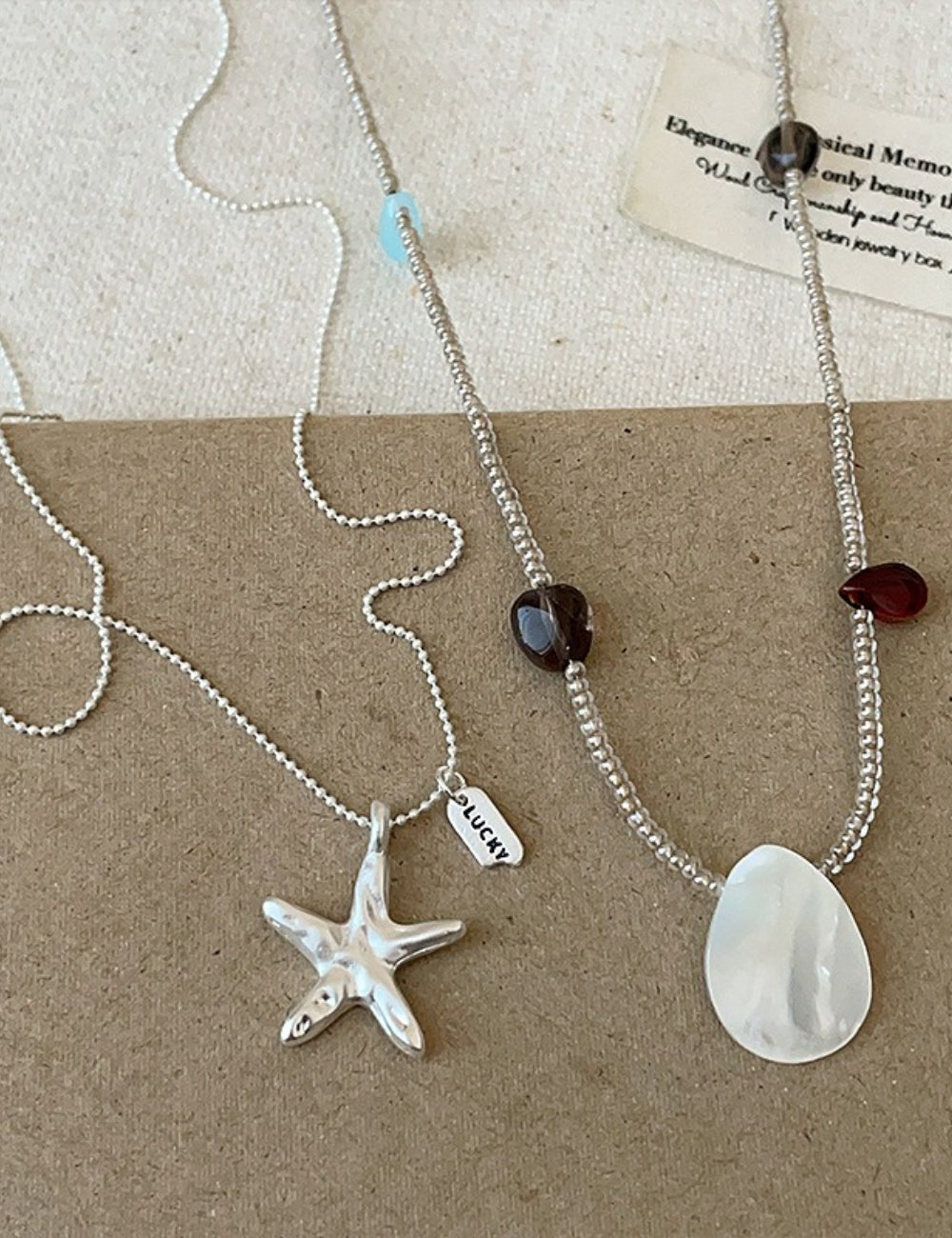 Starfish Pendant Choker Necklace - DippedShop Wholesale - #0451
