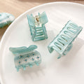 Trendy Rhinestone Butterfly Acetate Hair Claw MK2PPM6W6HCP349