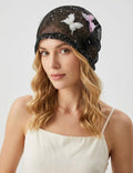 Butterfly Hollow Knit Beanie - DippedShop Wholesale - #8675