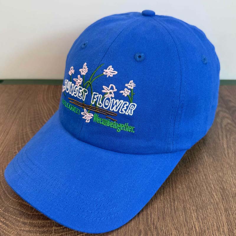Colorful Letter Embroidery Adustable Baseball Cap MK2BW6W6HAT81