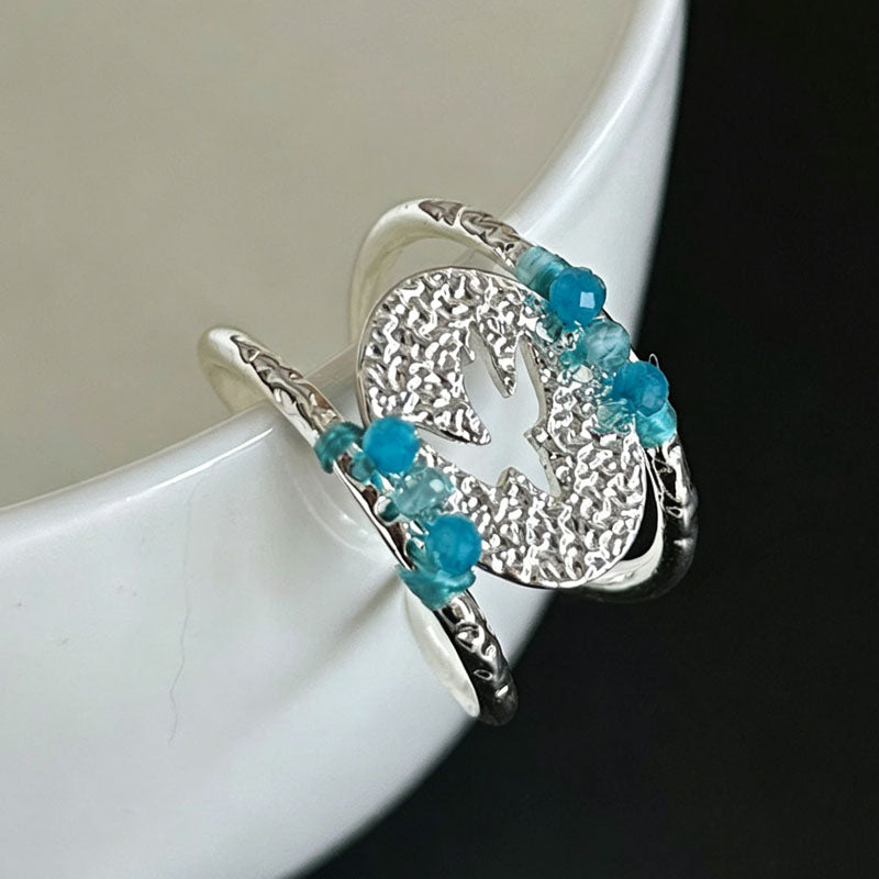 Danity Hollow Out Beaded Open - DippedShop Wholesale - #5523