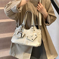 Retro Studded Shoulder Bag - DippedShop Wholesale - #2131