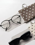 Retro Polka Dots Sunglasses Case - DippedShop Wholesale - #0883