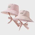 Vintage Reversible Leopard Print Foldable Bucket Hat 8BK6HAT157T