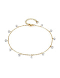 Trendy Rhinestone Gold Plated - DippedShop Wholesale - #3603
