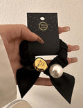 Bow Pearl Hair Tie - DippedShop Wholesale - #4899