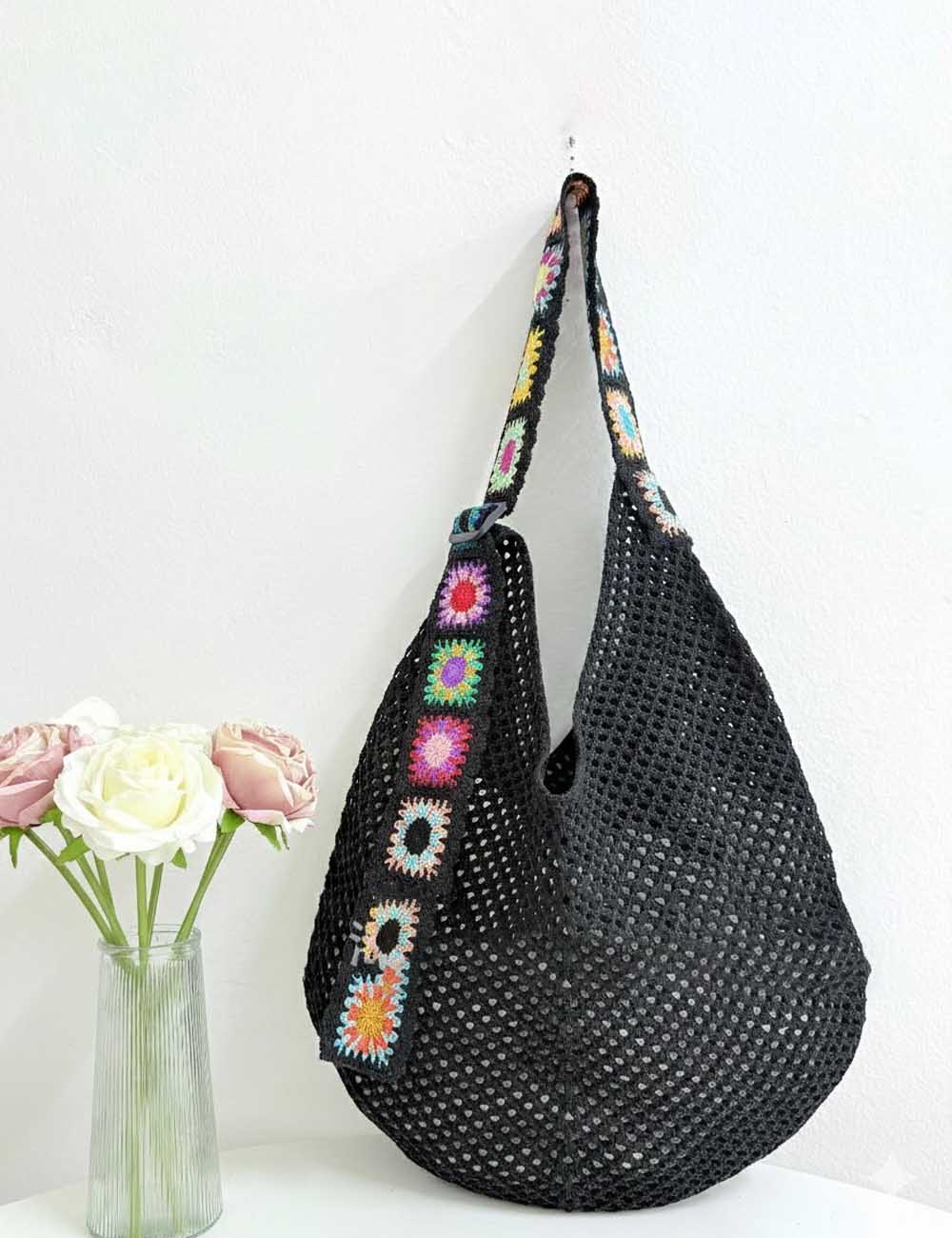 Boho Hollow Out Shoulder Bag - DippedShop Wholesale - #1139