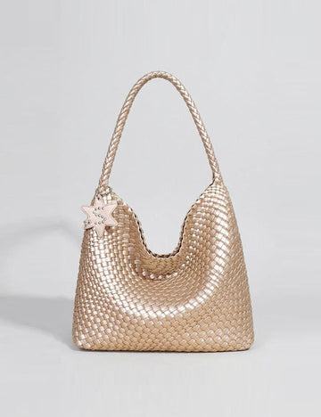 Large Woven Commuter Tote - DippedShop Wholesale - #8691
