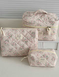 Quilted Floral Storage Bag - DippedShop Wholesale - #4083