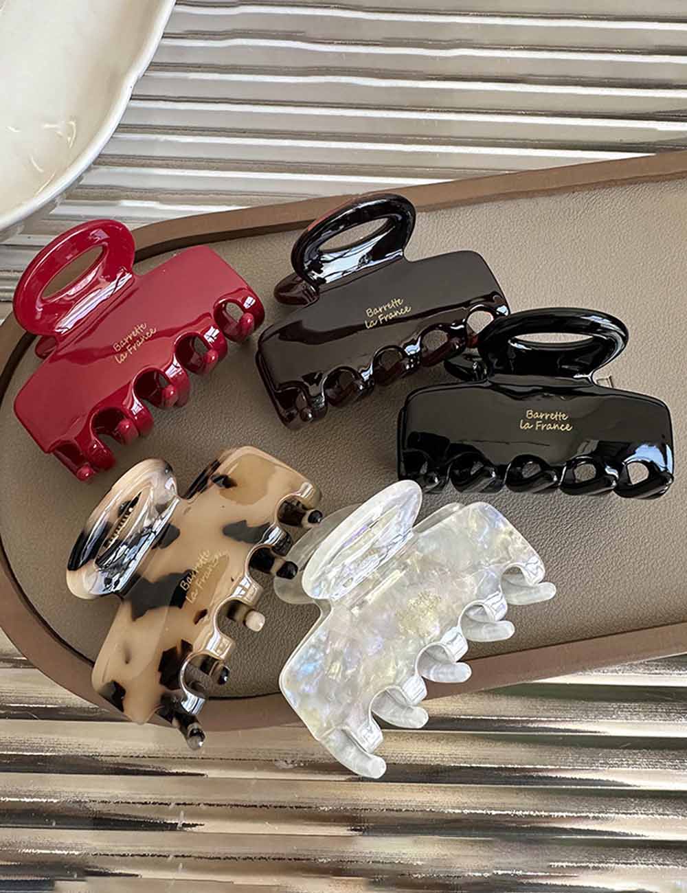 Vintage Square Hair Claw - DippedShop Wholesale - #1667