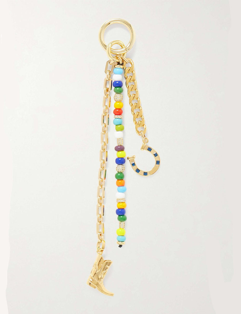 Minimalist Beaded Rope Braided Bag Charm DP25E486