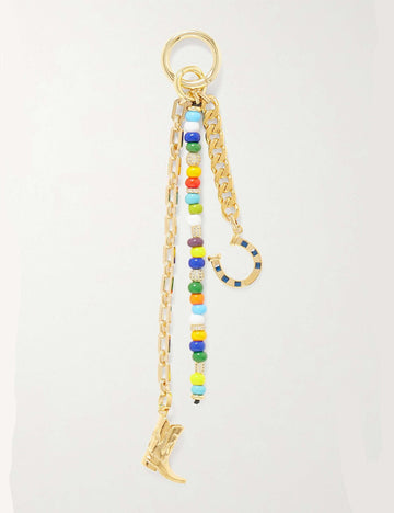Minimalist Beaded Rope Braided Bag Charm DP25E486