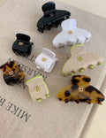 Letter Acetate Hair Clip - DippedShop Wholesale - #5283